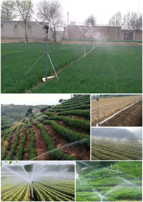  Rosca hembra de 1&quot; 360 rociadores impacto huerto jardín de césped Viveros Forestales de la agricultura de riego el riego agrícola la boquilla de balancín