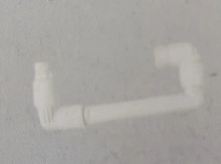 Conector brazo oscilante de plástico para rociador de riego