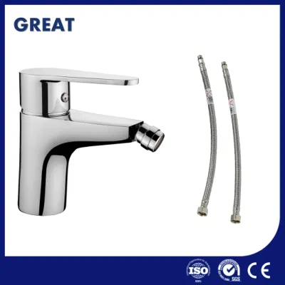 Gran frío caliente de Grifo de ducha bidé proveedores Faucet Bidet Pulverizador Gl9307A93 Chrome Bidé de una sola palanca del grifo? El Bidet moderno dispositivo pulverizador de agua