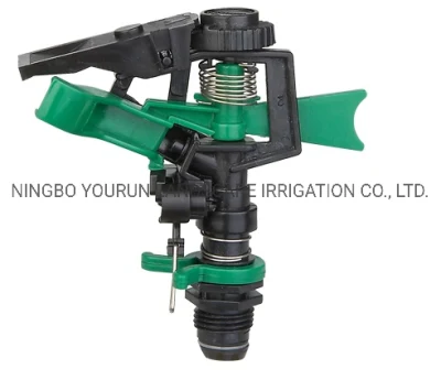 Pistola de agua aspersor de riego del jardín de 1/2&quot; de los rociadores de impulso de plástico