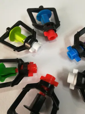 precio de fábrica de césped riego Micro giratoria 360 sistema de rociadores de mariposa