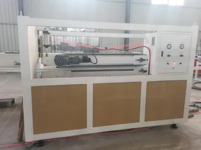 Tres capas, duradero, enorme, rígido, PPR, corrugado de una sola pared, HDPE, riego por goteo, tubos de polietileno, producción, fabricación, maquinaria