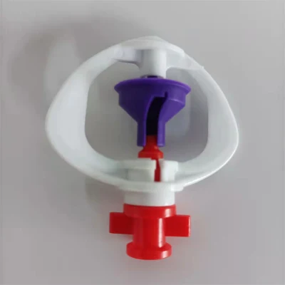 Riego riego giratoria de 360 grados los racores jardín de césped de la lluvia de rociadores Micro Jet