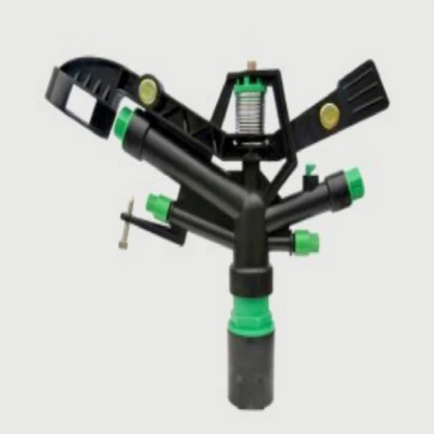 Eficiente y ajustable para el riego Aspersores impulso Plastic-Steel