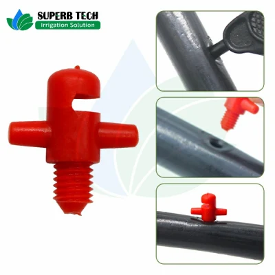 Riego agua Fogger Garden rociado por aspersión microjet
