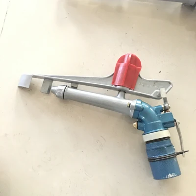  1-1/2 pulgadas de rotación de la agricultura Sistema Móvil de jardín de la cabeza el agua de lluvia el impacto de la comunidad de rociadores de riego Pistola grande