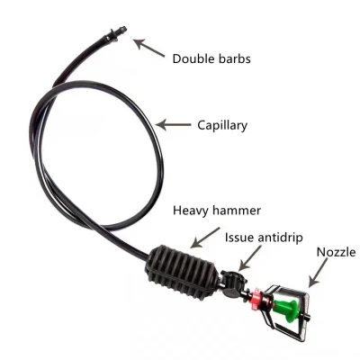 Los gases de la nebulización de fabricación de equipos de riego por goteo Microaspersor rociadores Micro PC