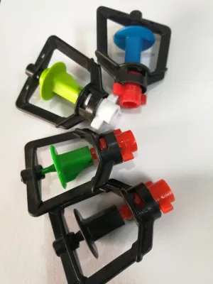 precio de fábrica de césped riego Micro giratoria 360 sistema de rociadores de mariposa