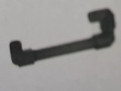 Conector brazo oscilante de plástico para rociador de riego