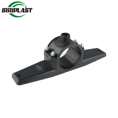 Conexiones de compresión de PP HDPE base de soportes macho