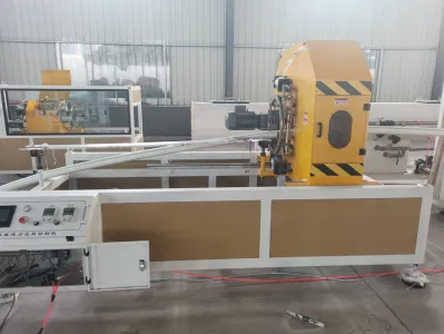 Tres capas, duradero, enorme, rígido, PPR, corrugado de una sola pared, HDPE, riego por goteo, tubos de polietileno, producción, fabricación, maquinaria