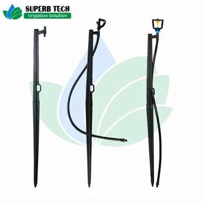 Sistema de riego del jardín de los rociadores de plástico juego Micro soporte