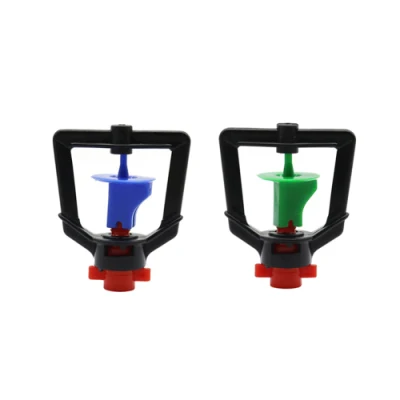  Fabricante de la fábrica de efecto invernadero de 360 grados de rotación del sistema de micro riego Riego rociadores Mini