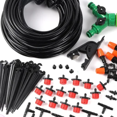  Garden Micro sistema de riego boquilla de vaporización automática Kit de riego por goteo Para la siembra de la agricultura de invernadero
