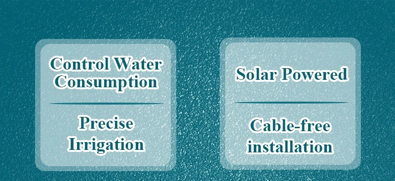 Iot Connected Smart Water Valve Actuator with Pop up Sprinkler