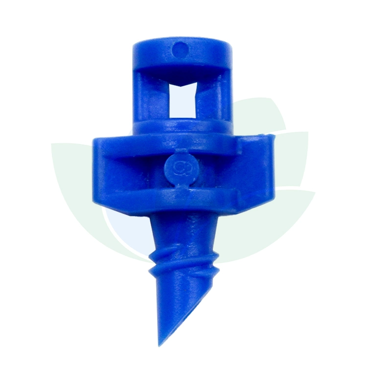 Drip Irrigation Fogger Fittings Blue Color Sprayer Water Mister Plastic Microjet