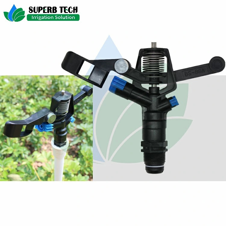 Garden Agricultural Irrigation Rotor Impact Sprinkler Sprayer