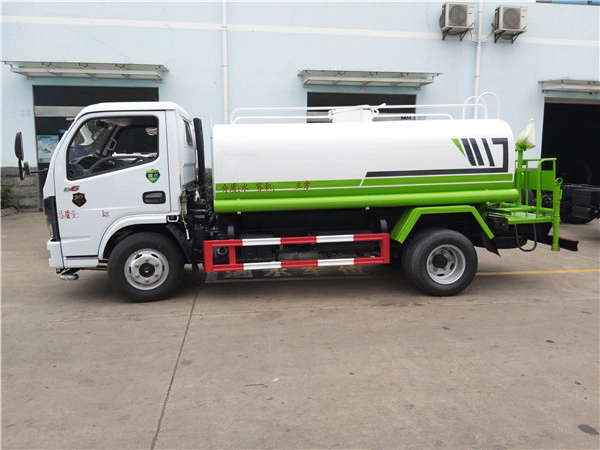 New Qingling 4X2 Chassis Energy-Efficient 5cbm Greening Water Sprinkler Truck Hydraulic Controlled Water Cannon Equipped Variable Flow Water Sprinkler System