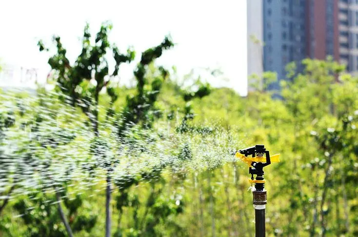 360 Degree 4 Way Agricultural Irrigation Plastic Water Impulse Sprinkler