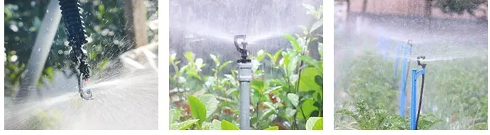 360 Degree G Type Plastic Mist Watering Aluminum Head Garden Micro Sprinkler for Irrigation