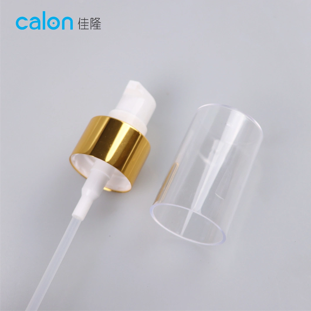 Gold Anodized Aluminum Plastic Spray Pump 24/410 Perfume Mist Spray Microsprayer