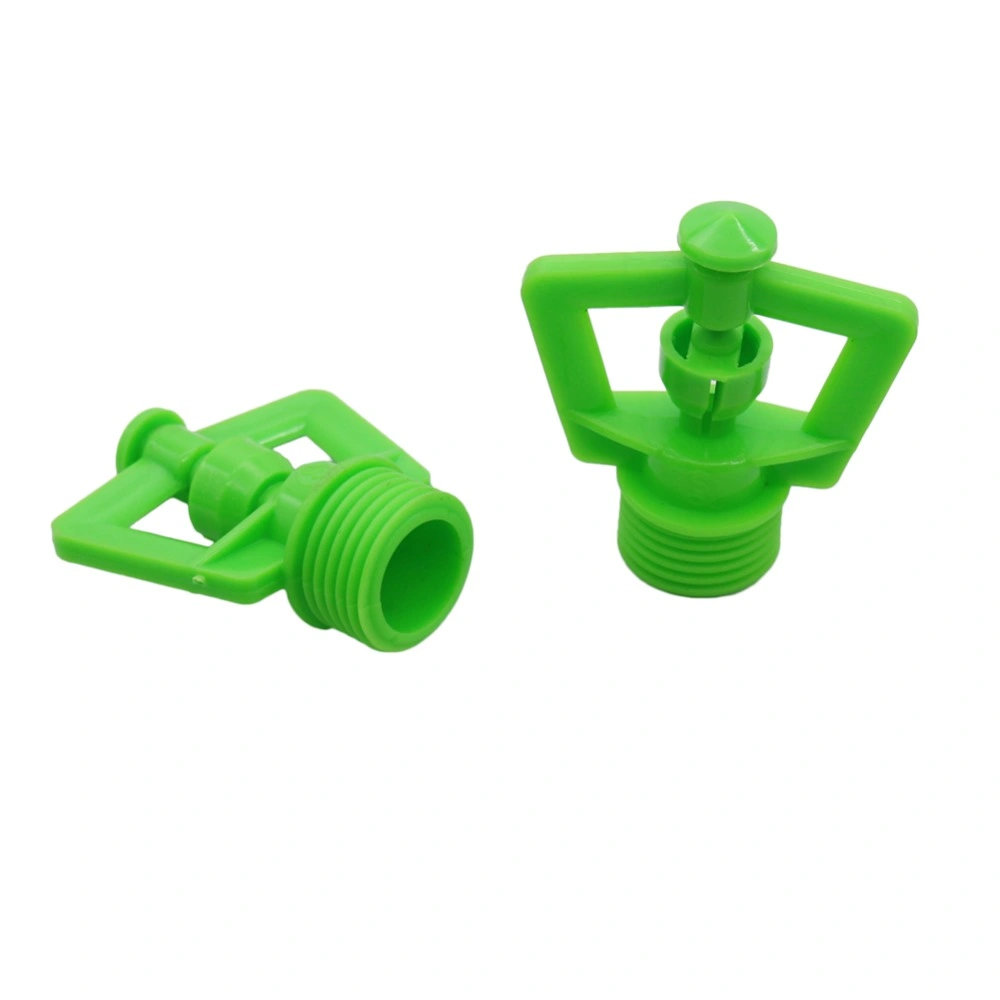 Plastic Garden Rotating 1/2 Inch Male Thread Lawn Watering Irrigation System Micro Mini Sprinkler