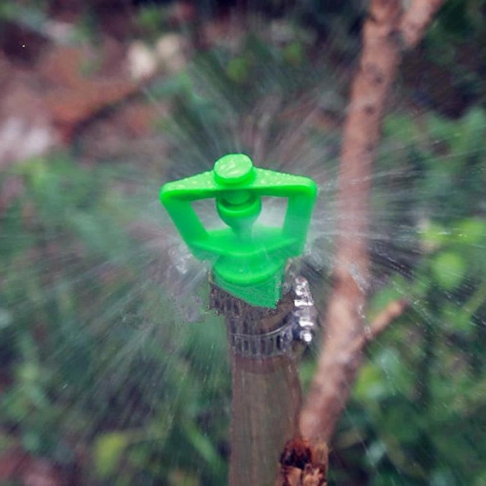 Plastic Garden Rotating 1/2 Inch Male Thread Lawn Watering Irrigation System Micro Mini Sprinkler