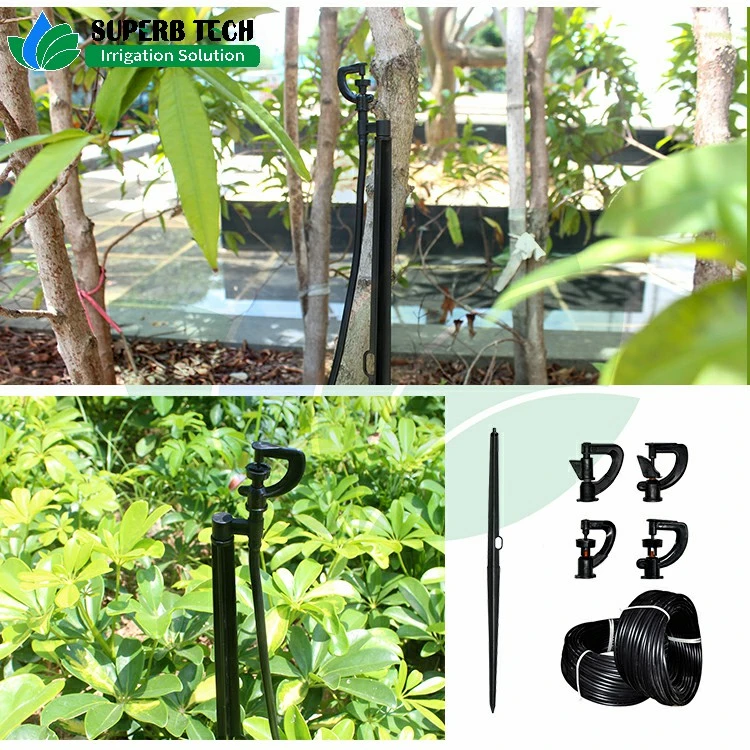 Greenhouse Irrigation Micro Sprinkler Fitting Plastic Stake Support