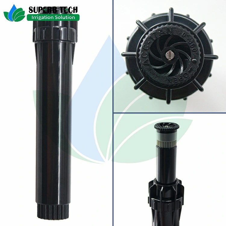 9.5inch Height Plastic Sprinkler Nozzle Water Lawn Rotor Nozzle Pop up Sprinkler for Irrigation System