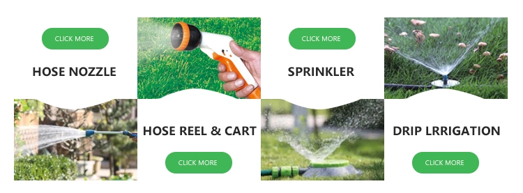 Eco-Friendly Irrigation Garden Outdoor 360 Degrees Rotating High Pressure Plastic Impulse Sprinkler