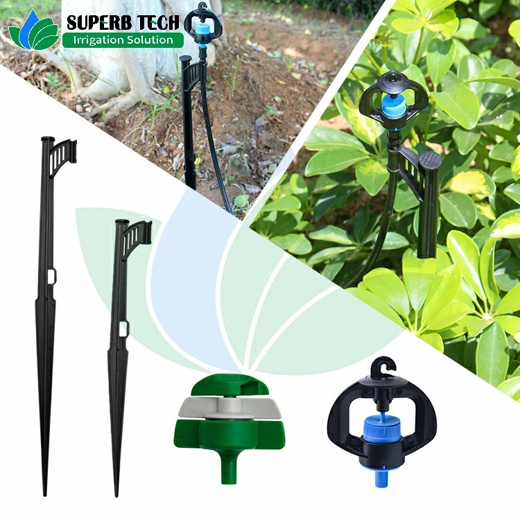 33cm Micro Sprinkler Fittings Plastic Clip Stake for Sprinkler Farm Irrigation