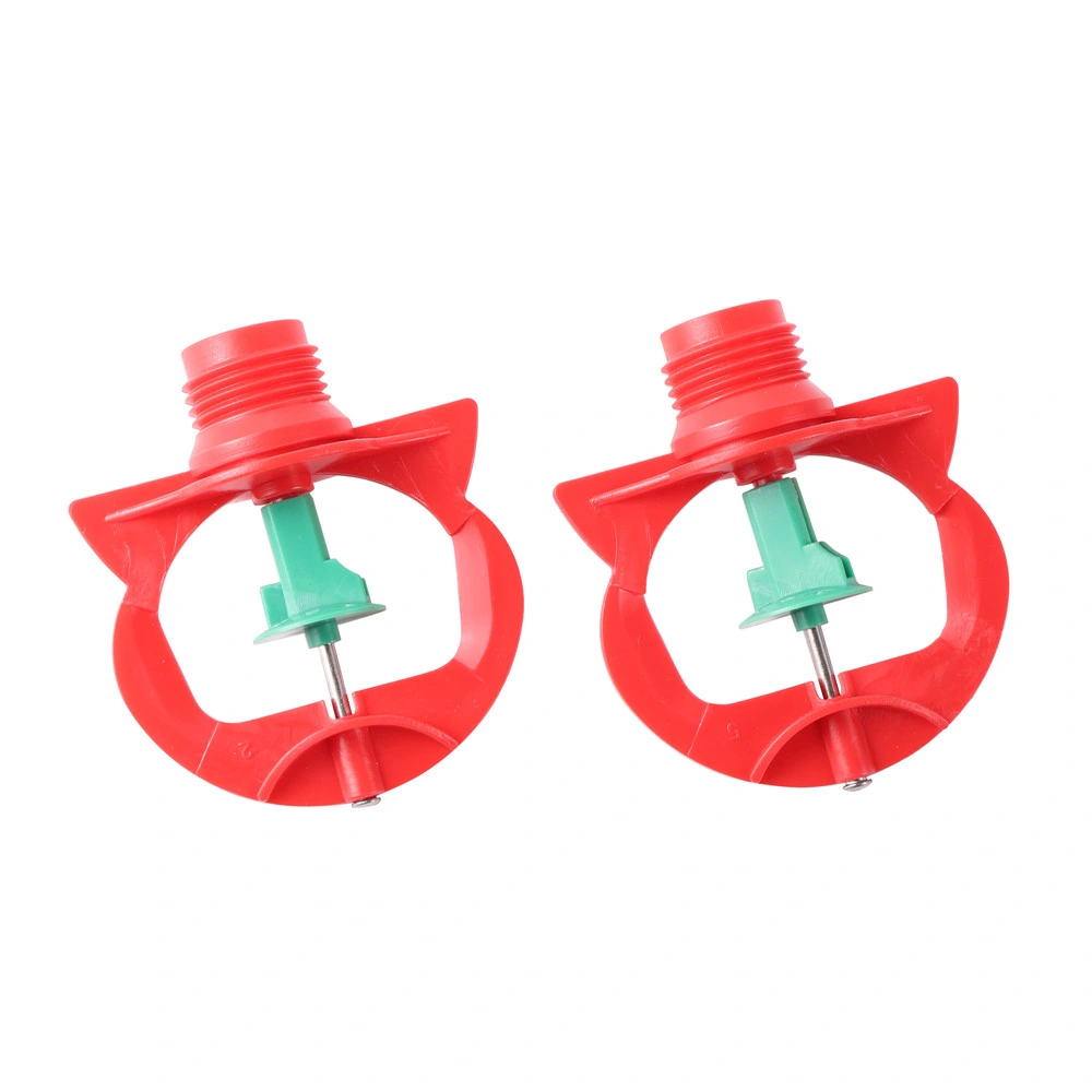 1/2 Inch Male Thread 360 Degree Rotating Refraction Nozzle Micro Sprinkler for Agriculture Greenhouse Lawn Irrigation