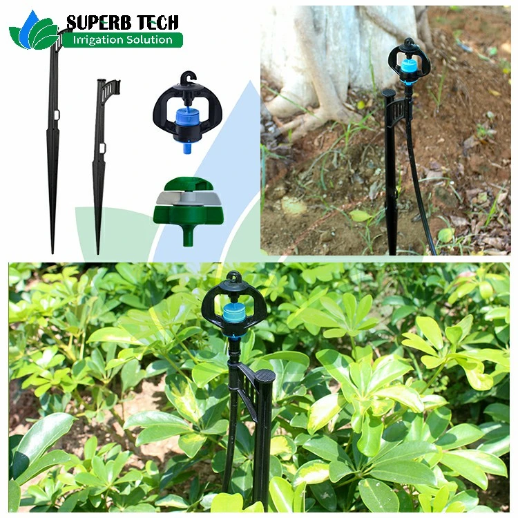 33cm Micro Sprinkler Fittings Plastic Clip Stake for Sprinkler Farm Irrigation