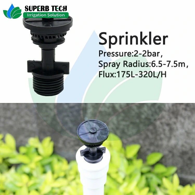 Factory Price Irrigation System Medium Spray Sprinkler with Water Pipe Impulse Sprinkler
