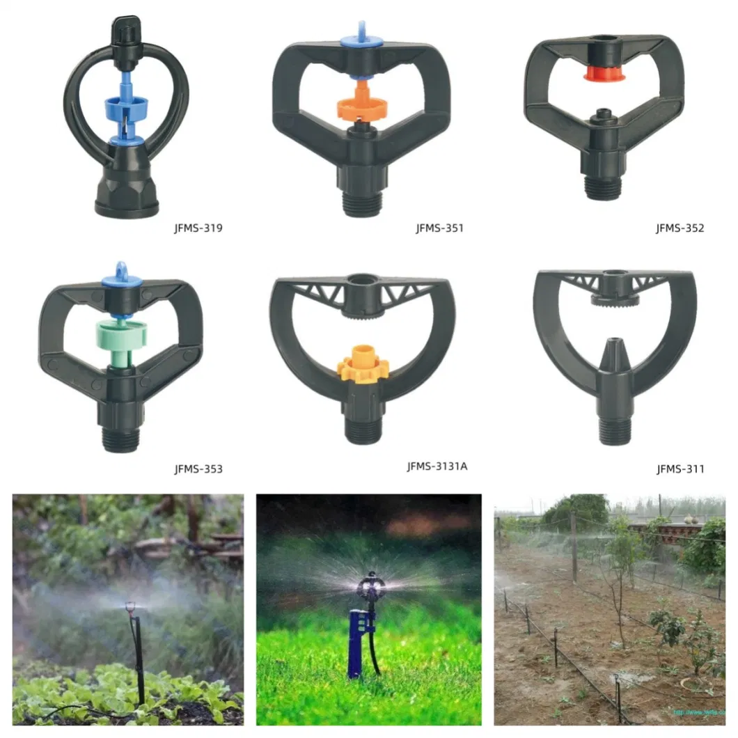 China Cheep Micro Agriculture Irrigation System Sprinkler Head Plastic Water Nozzle