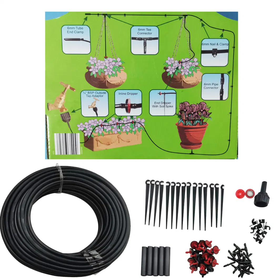 Garden Plant Micro Greenhouse Irrigation Kit