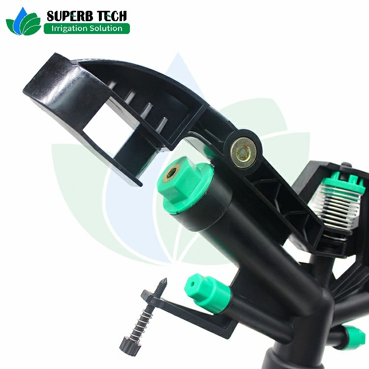 Farm Agricultural Irrigaiton Long Range Plastic Impact Sprinkler 1 Inch Female Thread