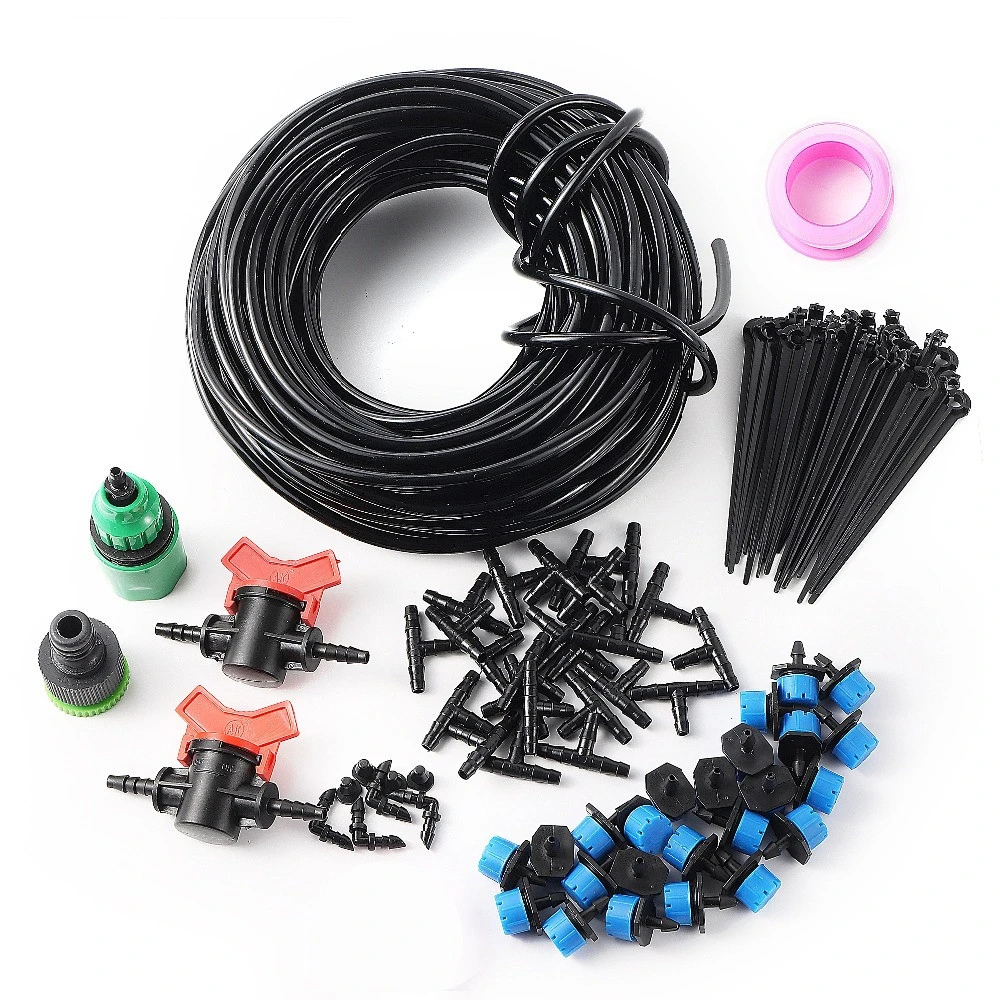 5/10/15/20/25/30/40m Micro Drip System Vegetable Flower Garden Balcony Patio Water Saving Irrigation Kit