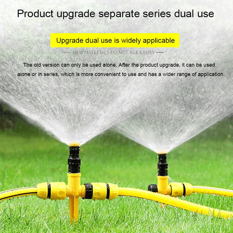 Adjustable 360 Degree Sprinkler Automatic Lawn Irrigation Head Plant Watering System in-Ground Sprinkler Irrigation Device