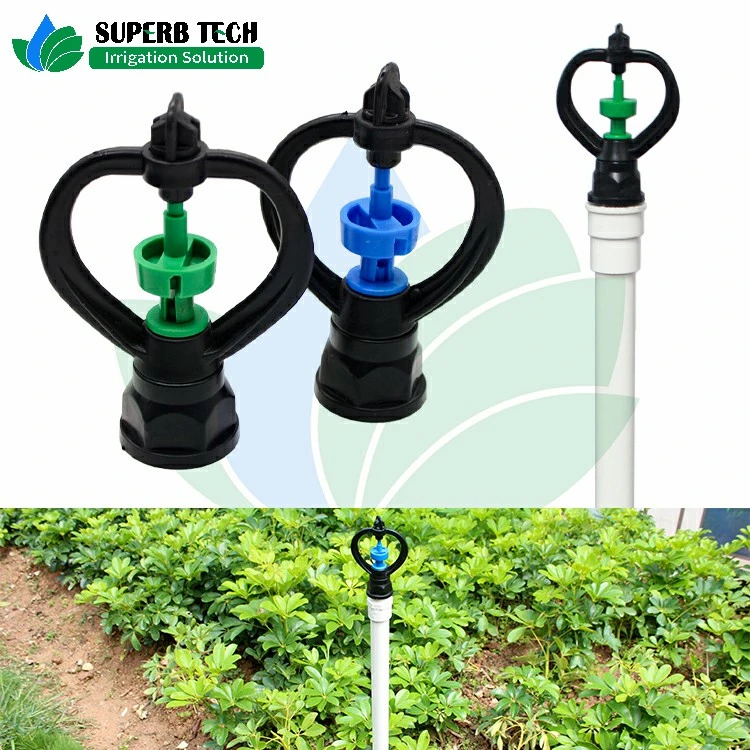 Automatic Rotating Plastic Impact Sprinkler for Yard Lawn&amp; Farm Agricultural Irrigation