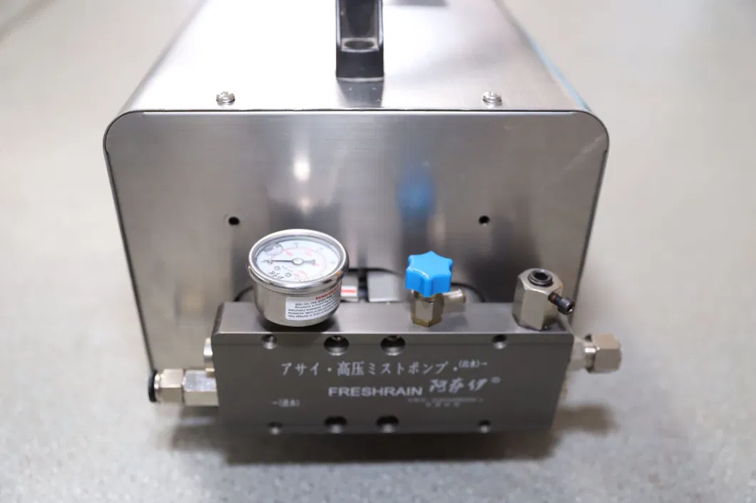 High-End Mist Fan Mist Pump Misting System for AC Pre-Cooling