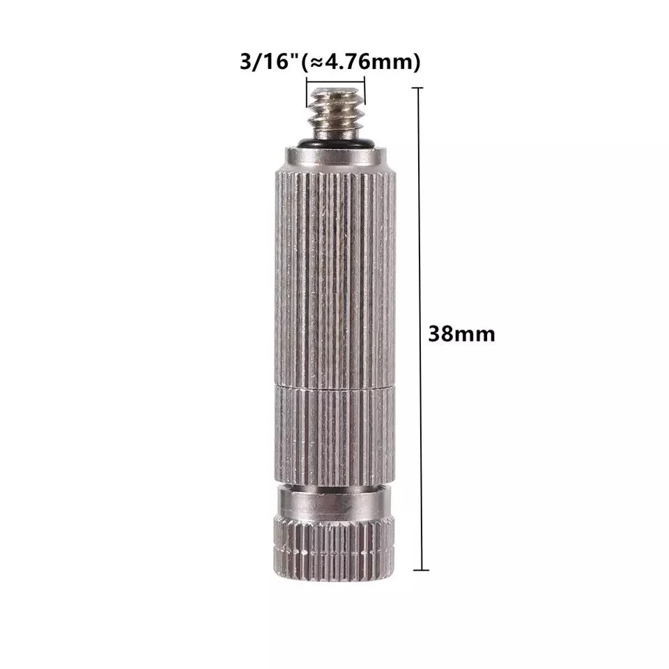 0.15-0.5mm Misting Nozzle Garden Fogging Irrigation System High Pressure Atomizing Sprayer Cooling Dust off Atomize Nozzle