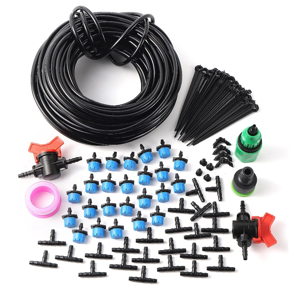 5/10/15/20/25/30/40m Micro Drip System Vegetable Flower Garden Balcony Patio Water Saving Irrigation Kit