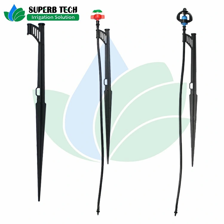 33cm Micro Sprinkler Fittings Plastic Clip Stake for Sprinkler Farm Irrigation