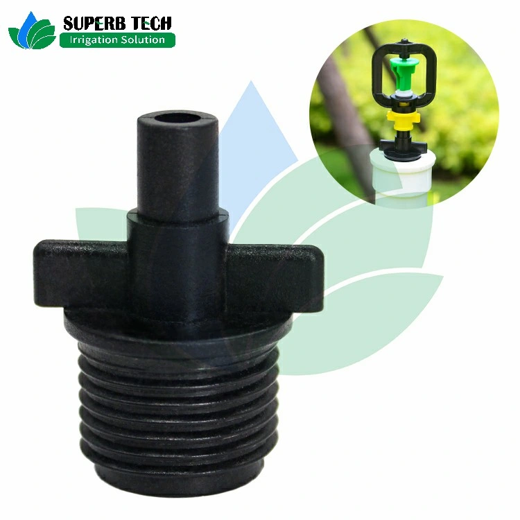 External Thread Micro-Spray Plastic Sprinkler Head for Agriculture and Forestry Irrigation