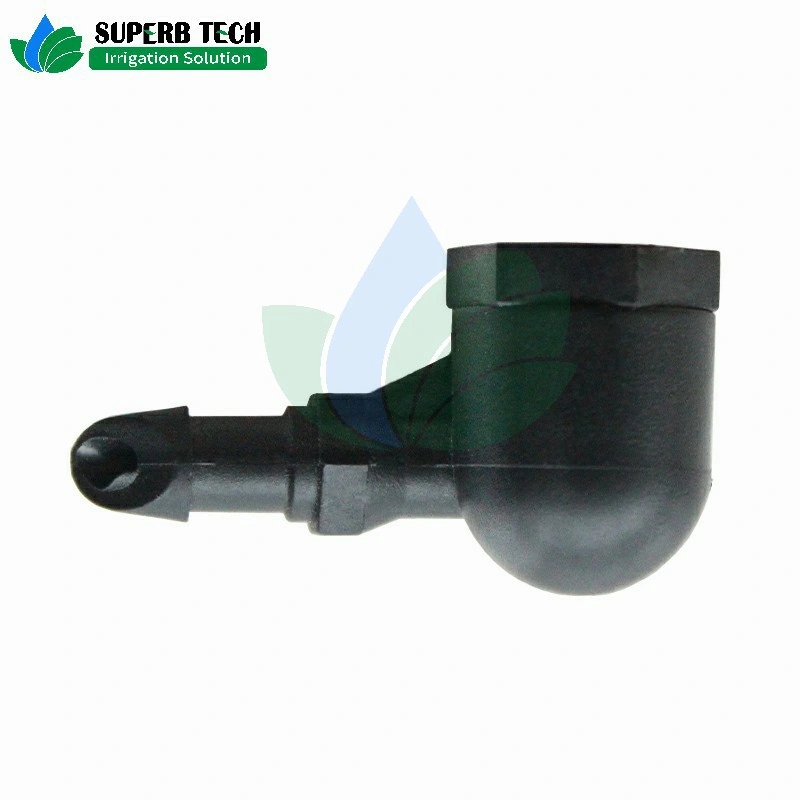 Black Plastic Microjet for Irrigation Sprinkler Water Sprinkling Mircojet Fogger Sprayer