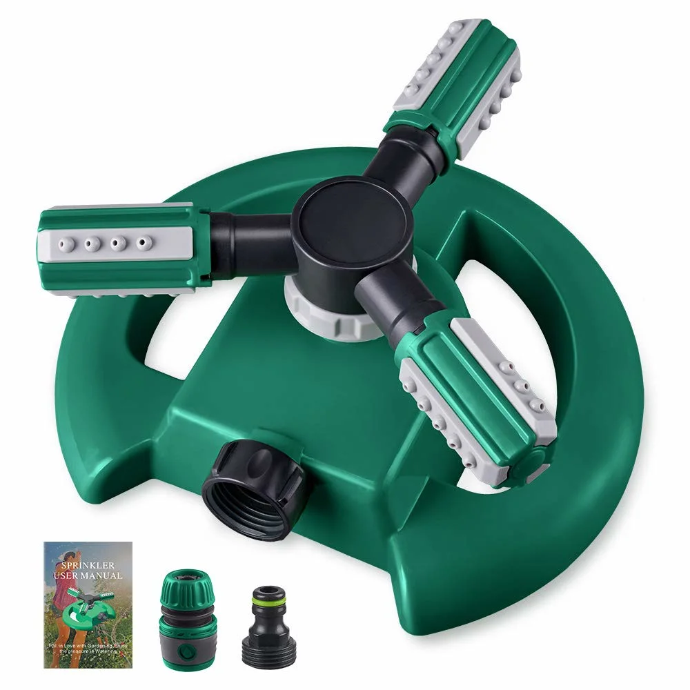 Hot Sale Automatic Water 360 Degree Rotation System Coverage Yard Garden Sprinkler