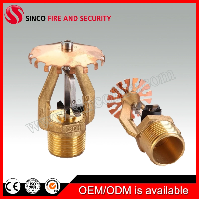 Standard Response K5.6 Brass Upright Fire Sprinklers