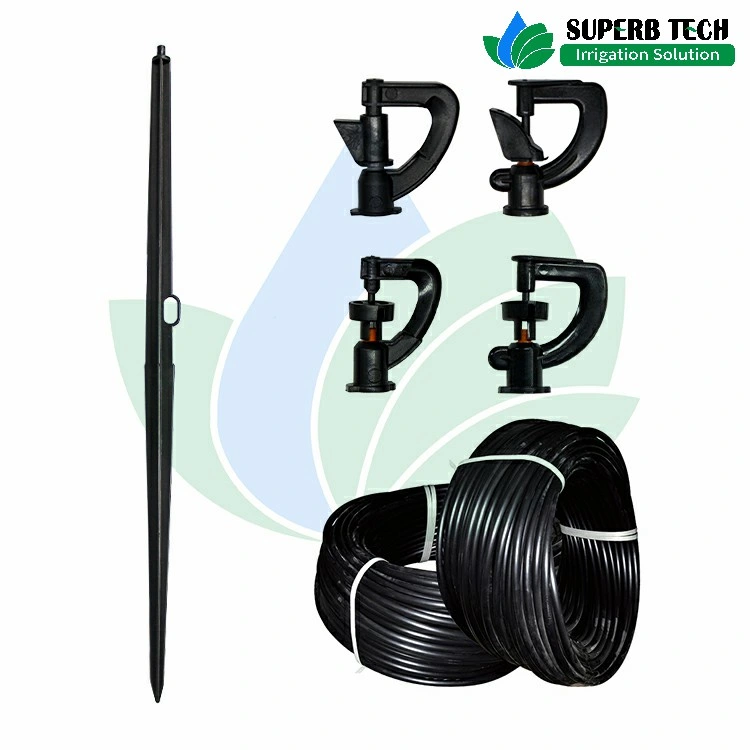 Greenhouse Irrigation Micro Sprinkler Fitting Plastic Stake Support