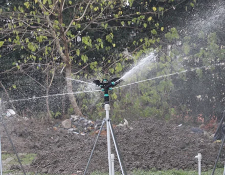 Green and Blue Heavy Duty Water Sprinkler for Irrigation System